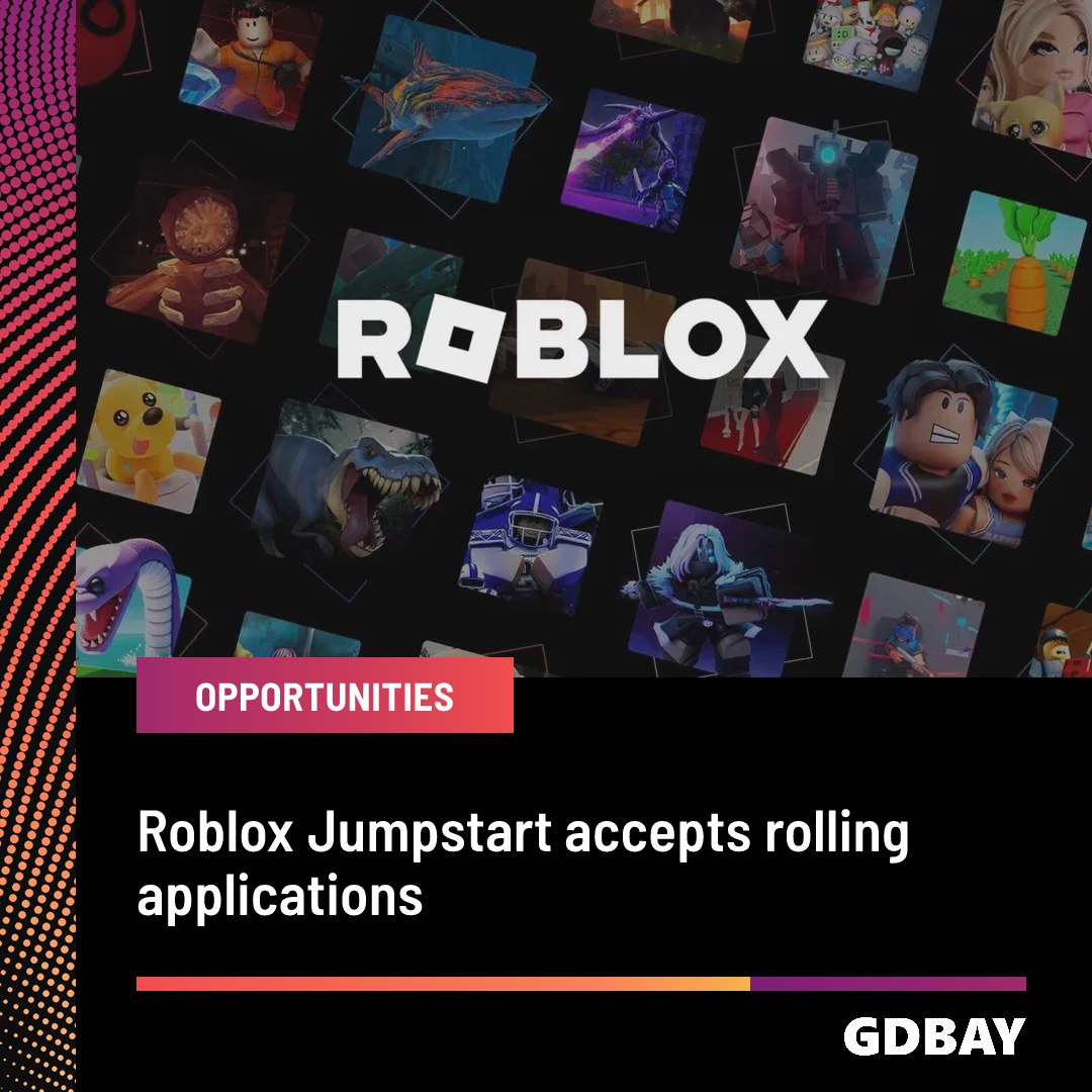 Roblox Jumpstart is accepting game pitches on a rolling basis
