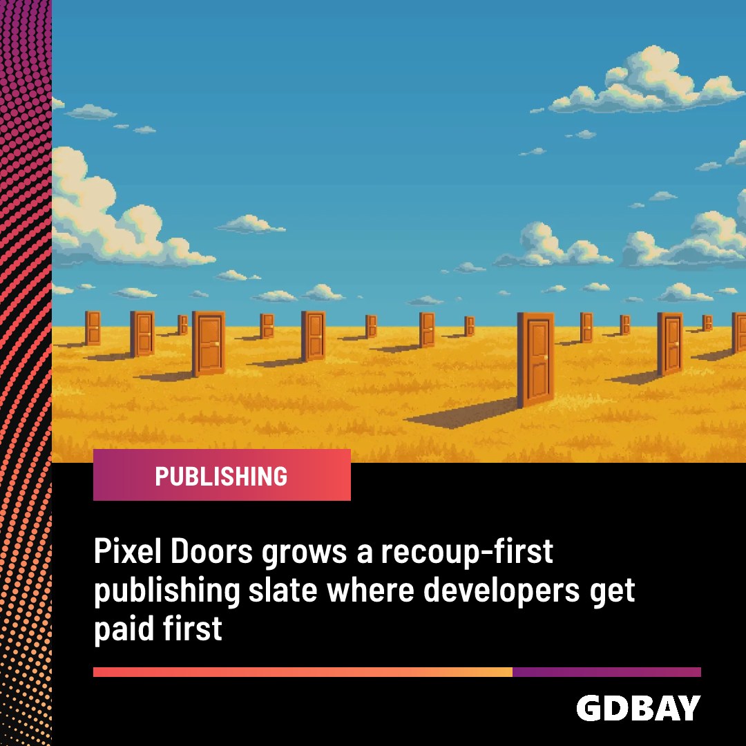 Pixel Doors grows a recoup-first publishing slate where developers get paid first