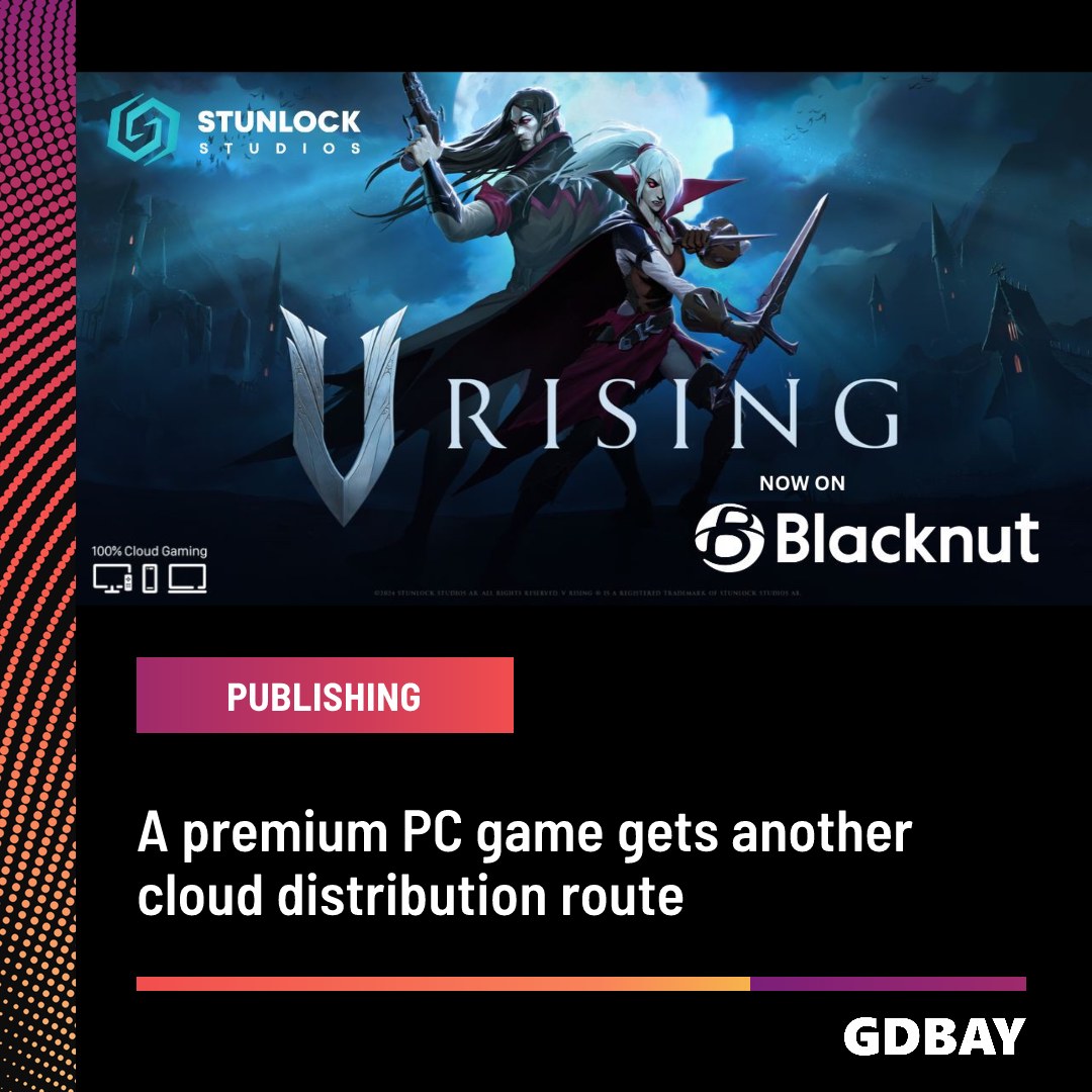 Blacknut adds Stunlock Studios partnership with V Rising as its first announced title