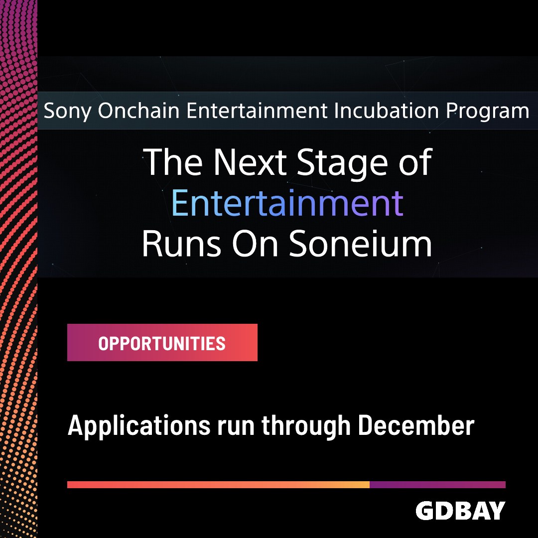 Sony opens Soneium incubation programme for entertainment startups