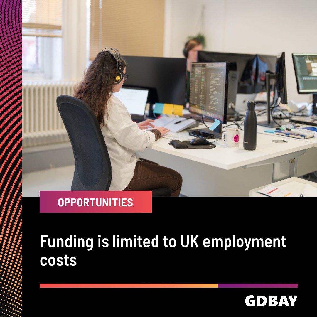 UK Games Fund is accepting expressions of interest for grants up to £100,000
