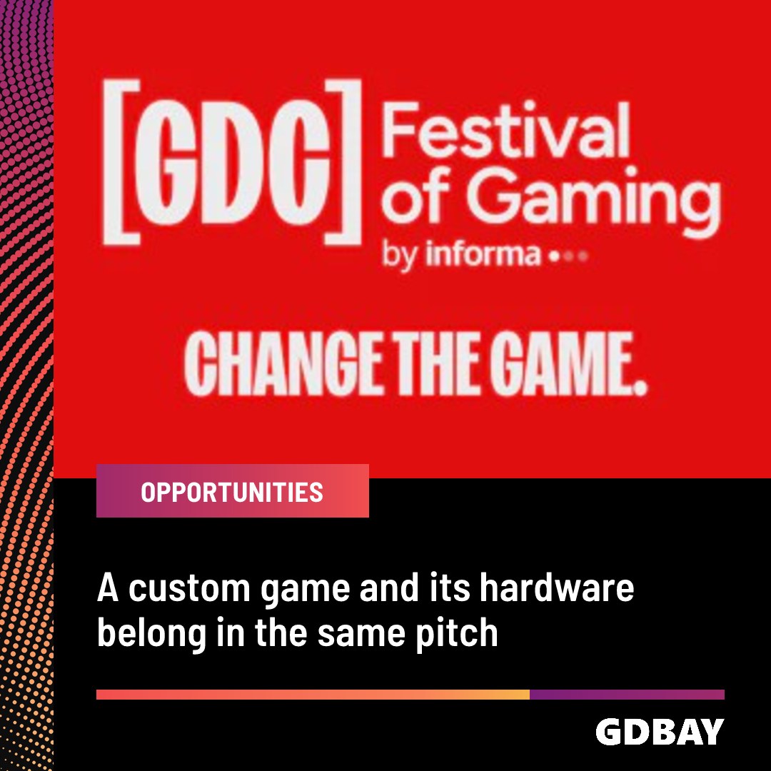 alt.ctrl.GDC accepts alternative-controller projects until 30 October
