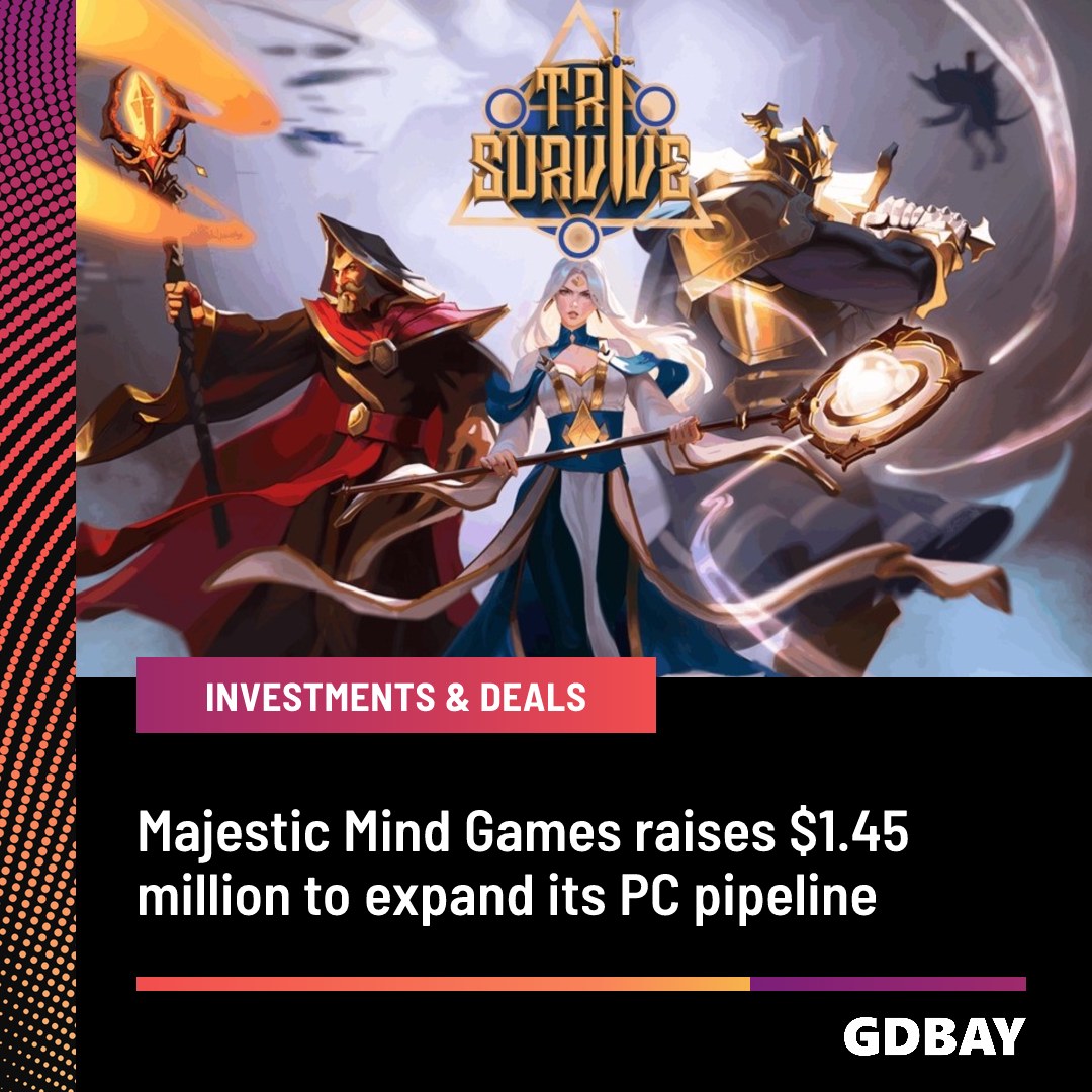 Majestic Mind Games raises $1.45 million to expand its PC pipeline