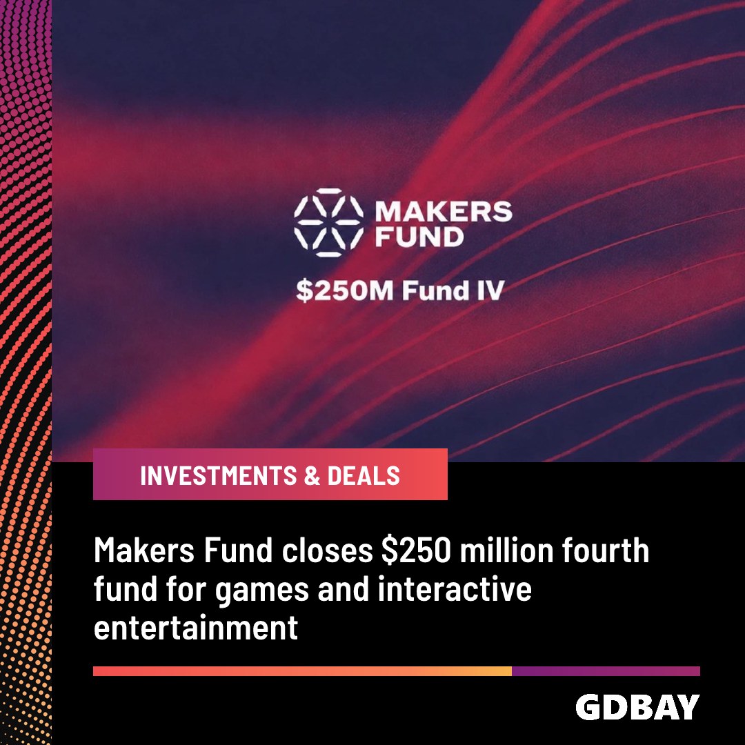 Makers Fund closes $250 million fourth fund for games and interactive entertainment