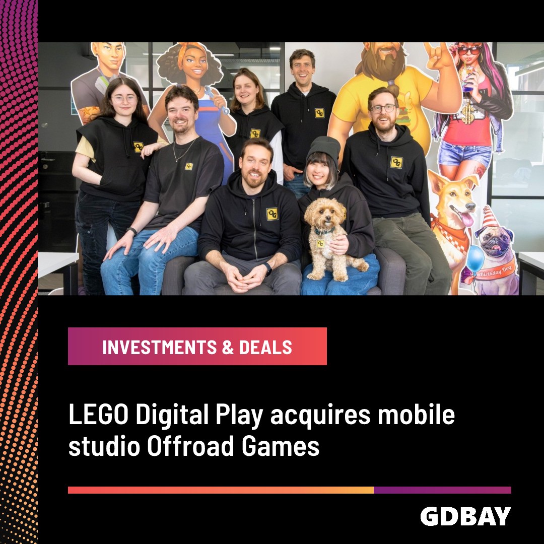 LEGO Digital Play acquires mobile studio Offroad Games