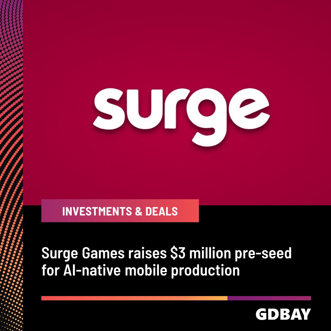 Surge Games raises $3 million pre-seed for AI-native mobile production