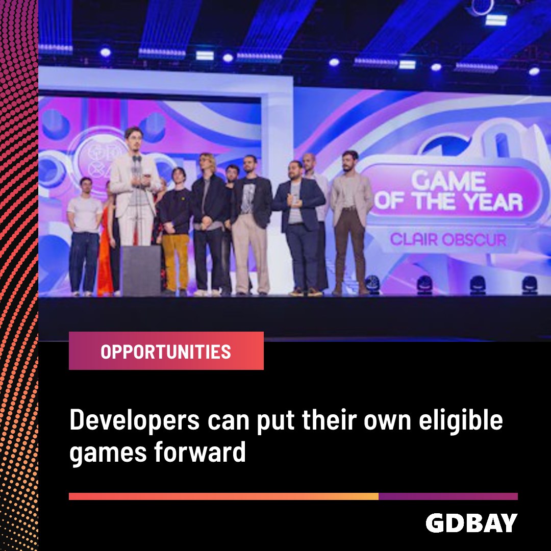 Game Developers Choice Awards switches to direct submissions for 2027